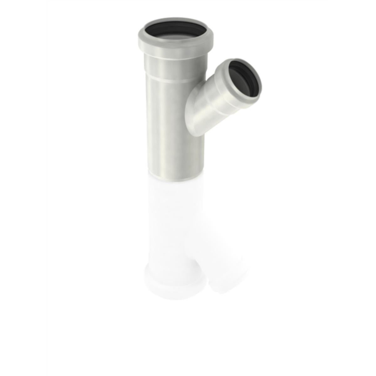 Grenrør enkelt, AISI 316, EN1.4404, Acopipe