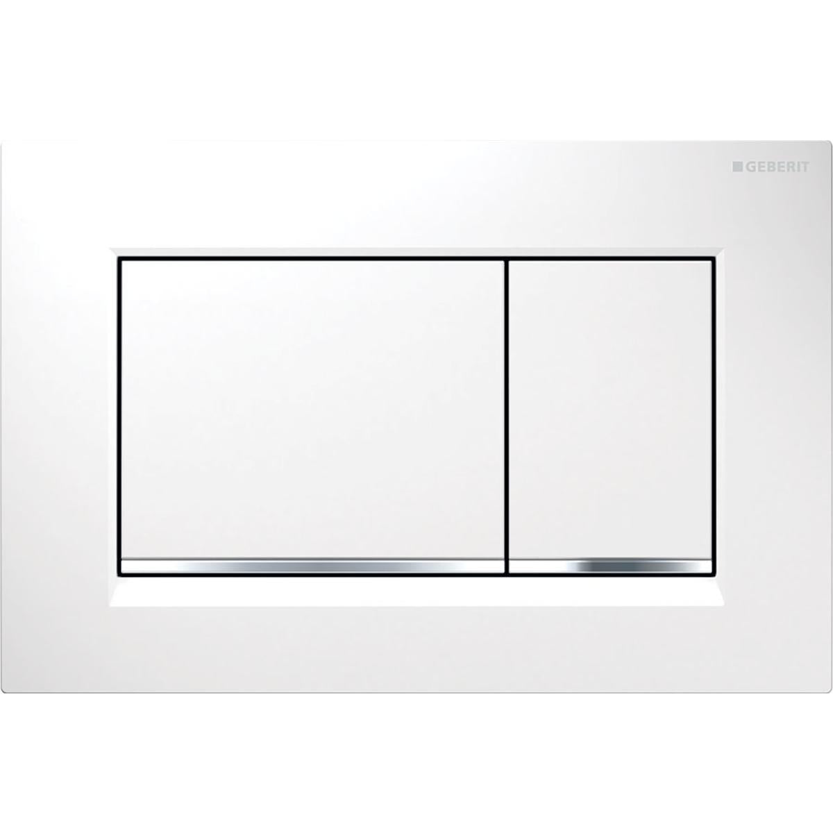 Betjeningsplater Geberit Sigma 20 dobbelskyll