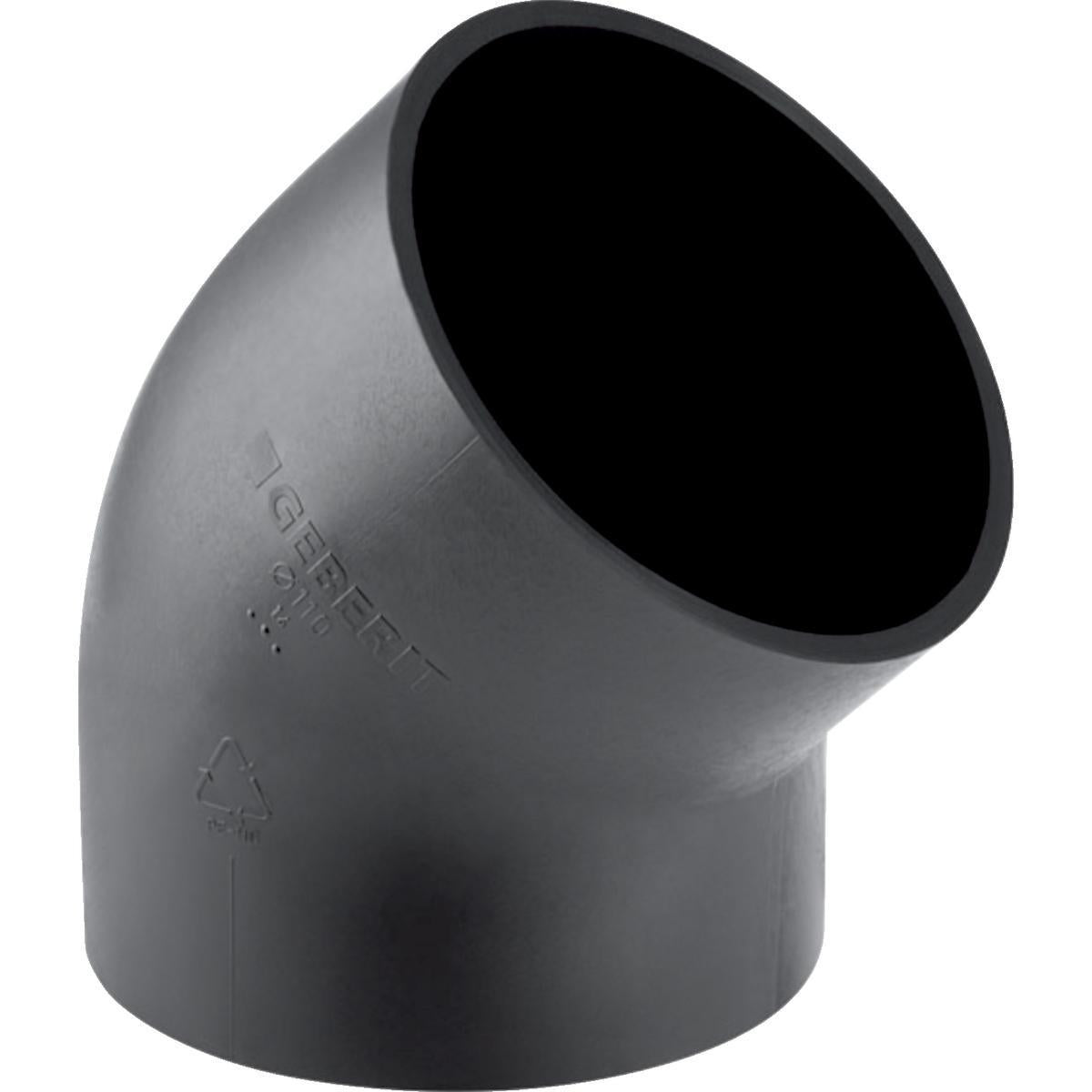 Bend 45°, PE-HD - Geberit