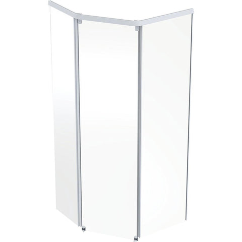 Dusjkabinett Showerama 10-5, fremparti pentagonal, Contura - Porsgrund