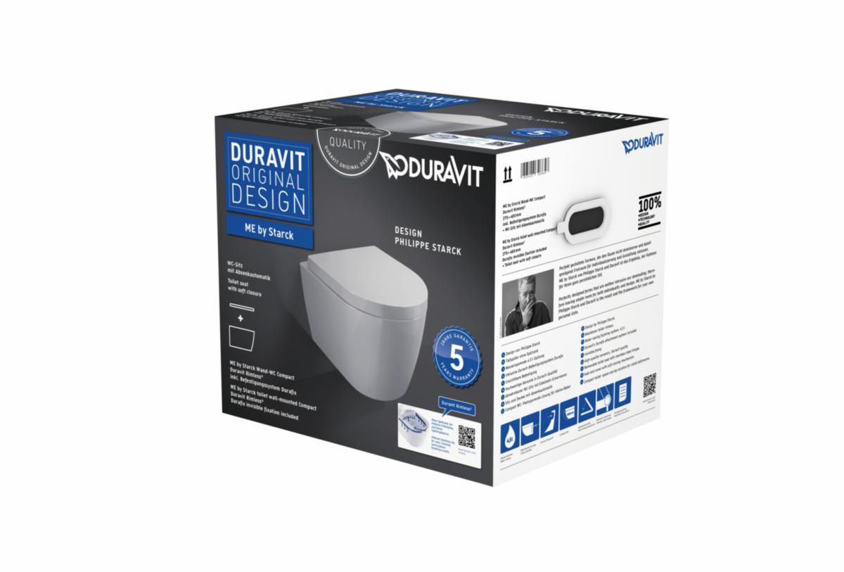 Veggskål, Me by Starck sampakke compact, Duravit