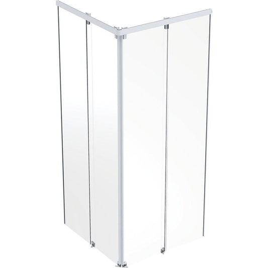 Dusjkabinett Showerama 10-5, fremparti firkant, Contura - Porsgrund