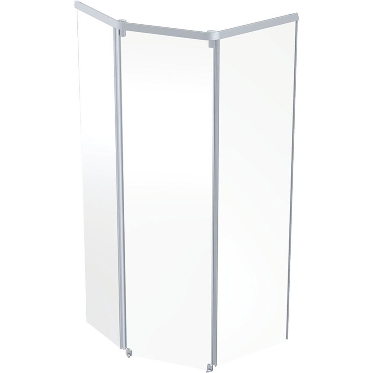 Dusjkabinett Showerama 10-5, fremparti pentagonal, Contura - Porsgrund