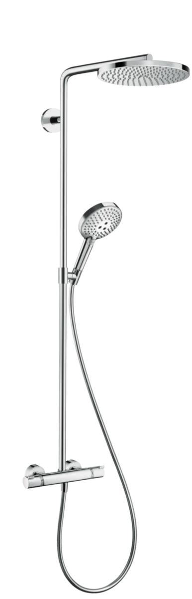 Takdusjpakke Showerpipe Select S 240 rund med termostat, Hansgrohe