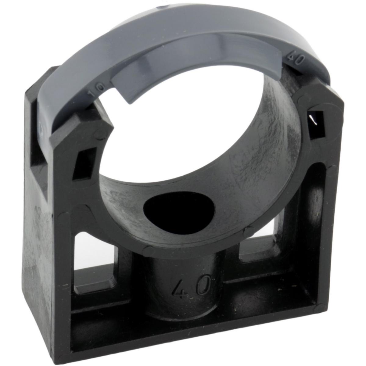 Klammer m/bøyle for PVC/plastrør, ZIE - GPA Flowsystem