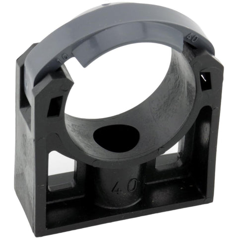 Klammer m/bøyle for PVC/plastrør, ZIE - GPA Flowsystem