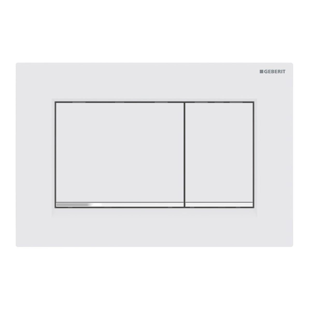 Betjeningsplater Geberit Sigma 20 dobbelskyll