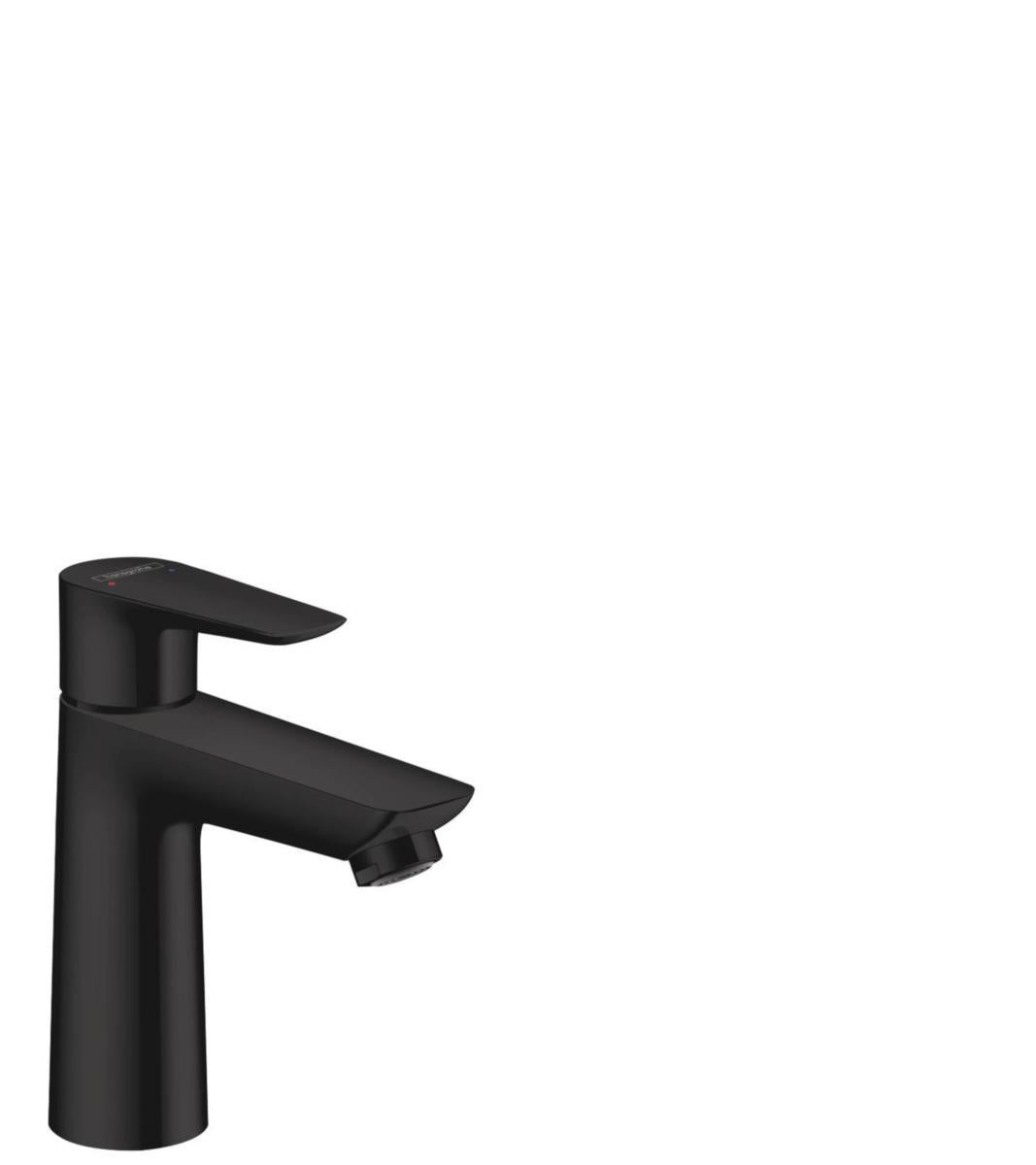 Servantbatteri Talis E110 matt svart HG - Hansgrohe