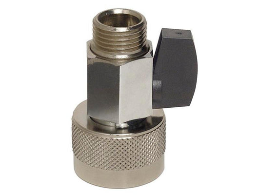 Anslutning Notap rett m/lukkeventil