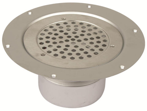 Sluk for vinylbelegg, loddrett Ø110 mm, Blücher