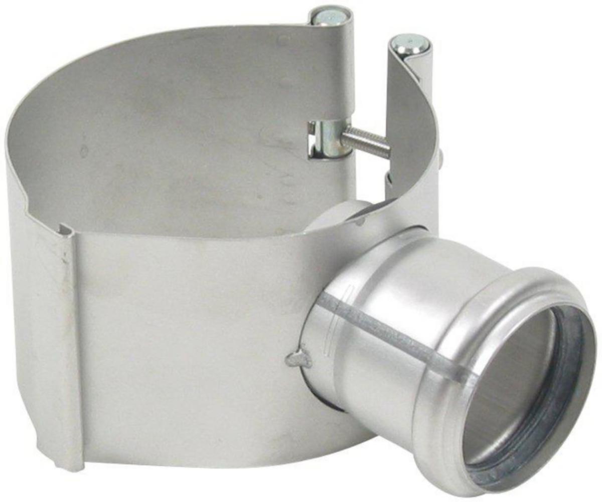 Anboringsklammer 110 mm m/50 mm muffe - Blücher