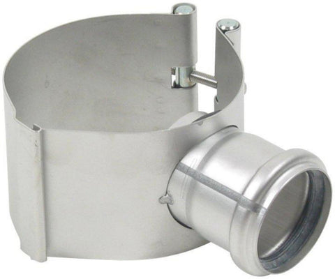 Anboringsklammer 110 mm m/50 mm muffe - Blücher