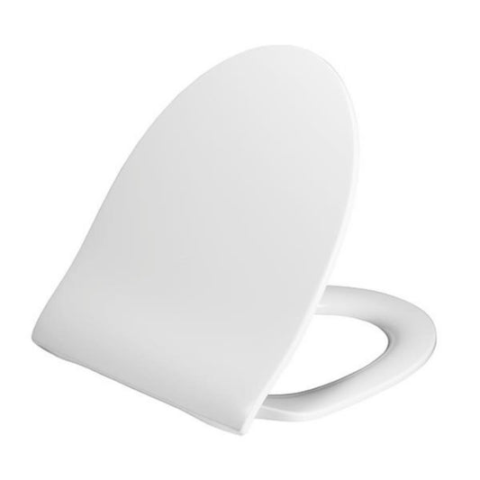 Klosettsete 956 med soft close hvit, Pressalitt