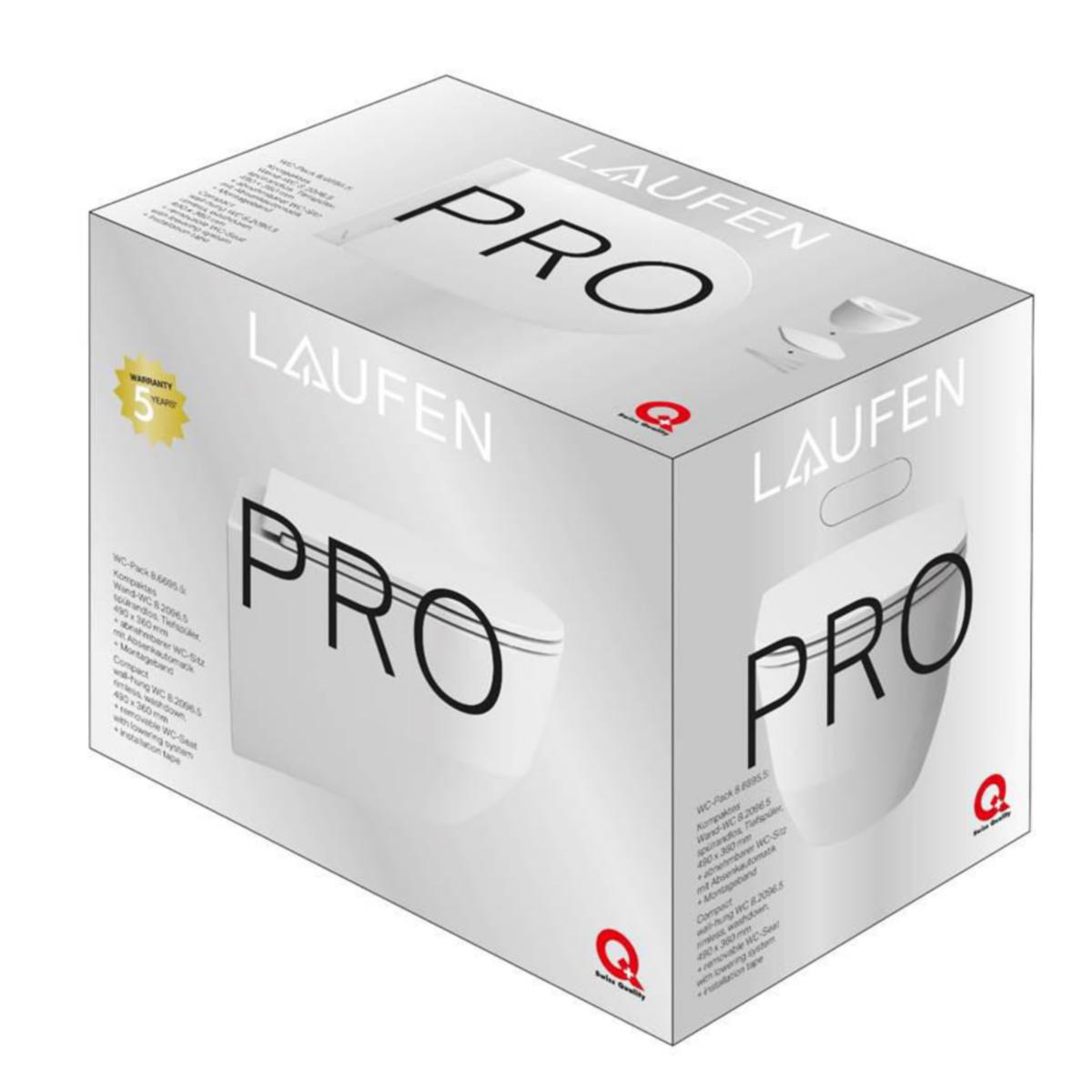 Veggskål Laufen pro pakke Compactt