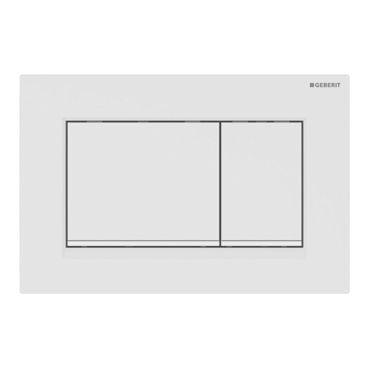 Betjeningsplater Geberit Sigma 20 dobbelskyll