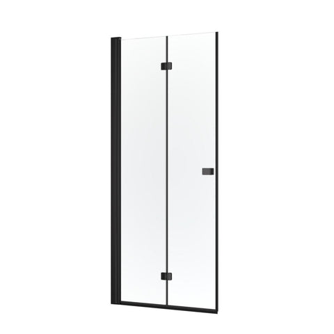 Foldedør Imber II rett matt svart, a-collection