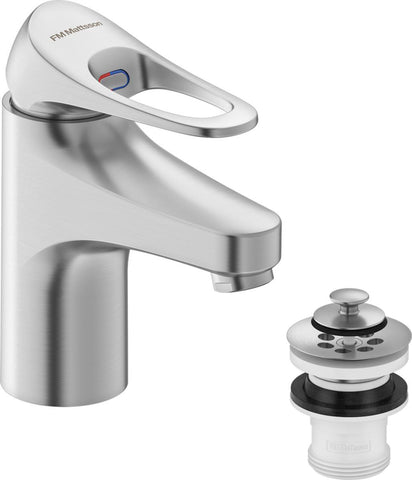 Servantbatteri 9000XE med silpluggventil, FMM