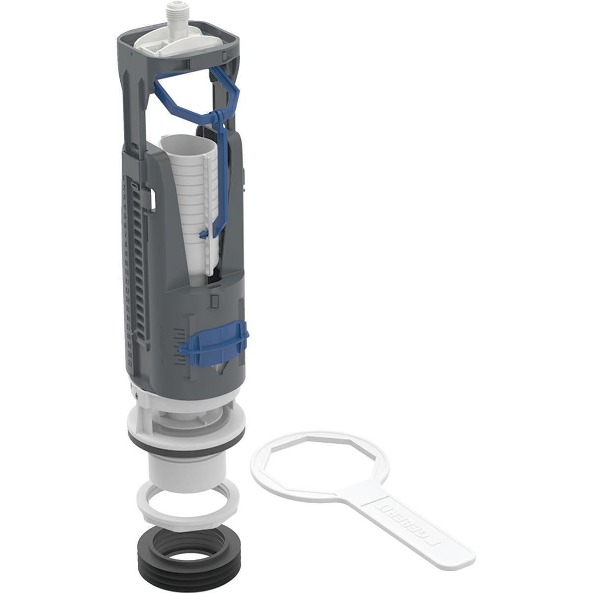 Spyleventil type 240 dbl-skyll til Trevi og Gloss toalett med synlig sisterne, Porsgrund