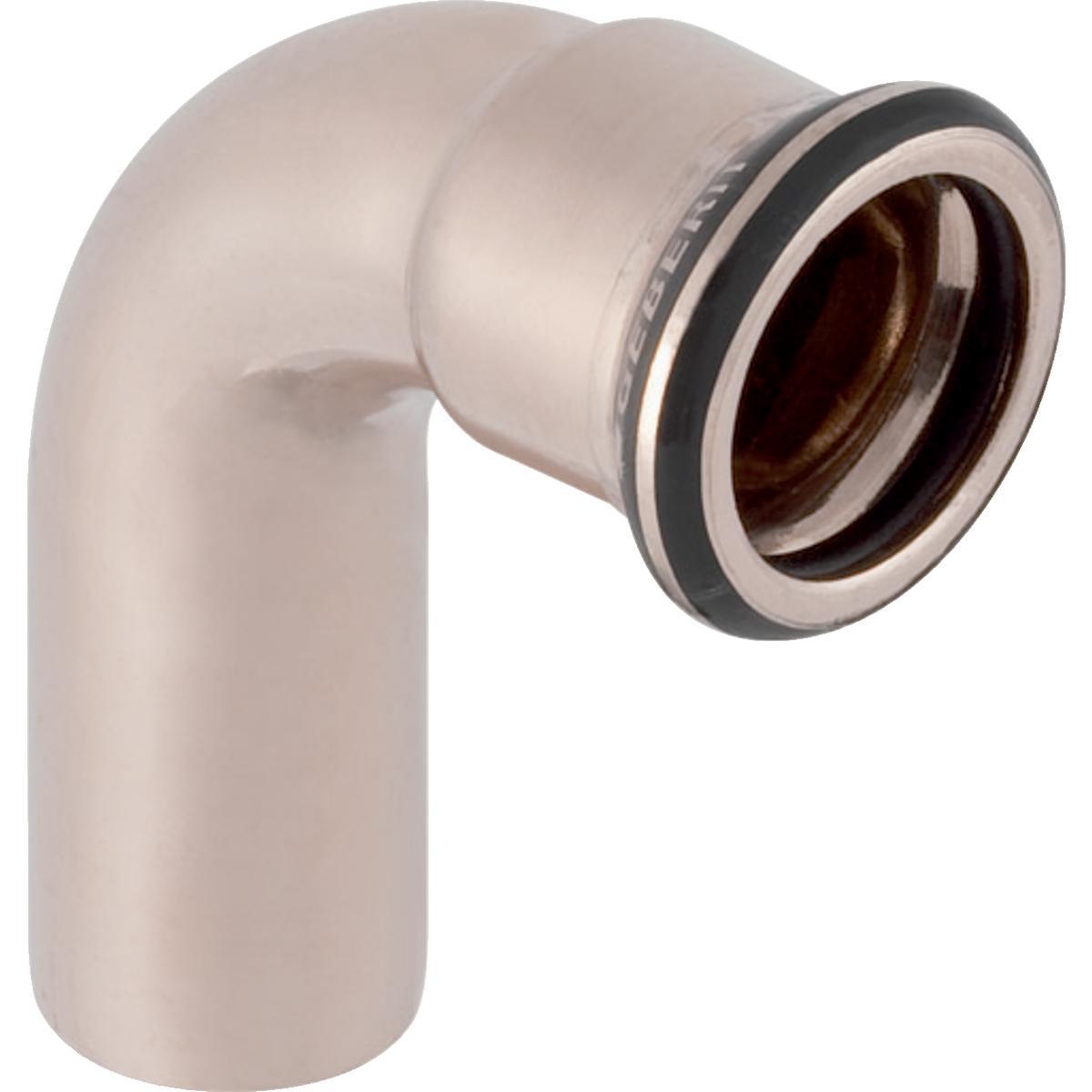 Bend 90º m/1 muffe CuNiFe, Mapress