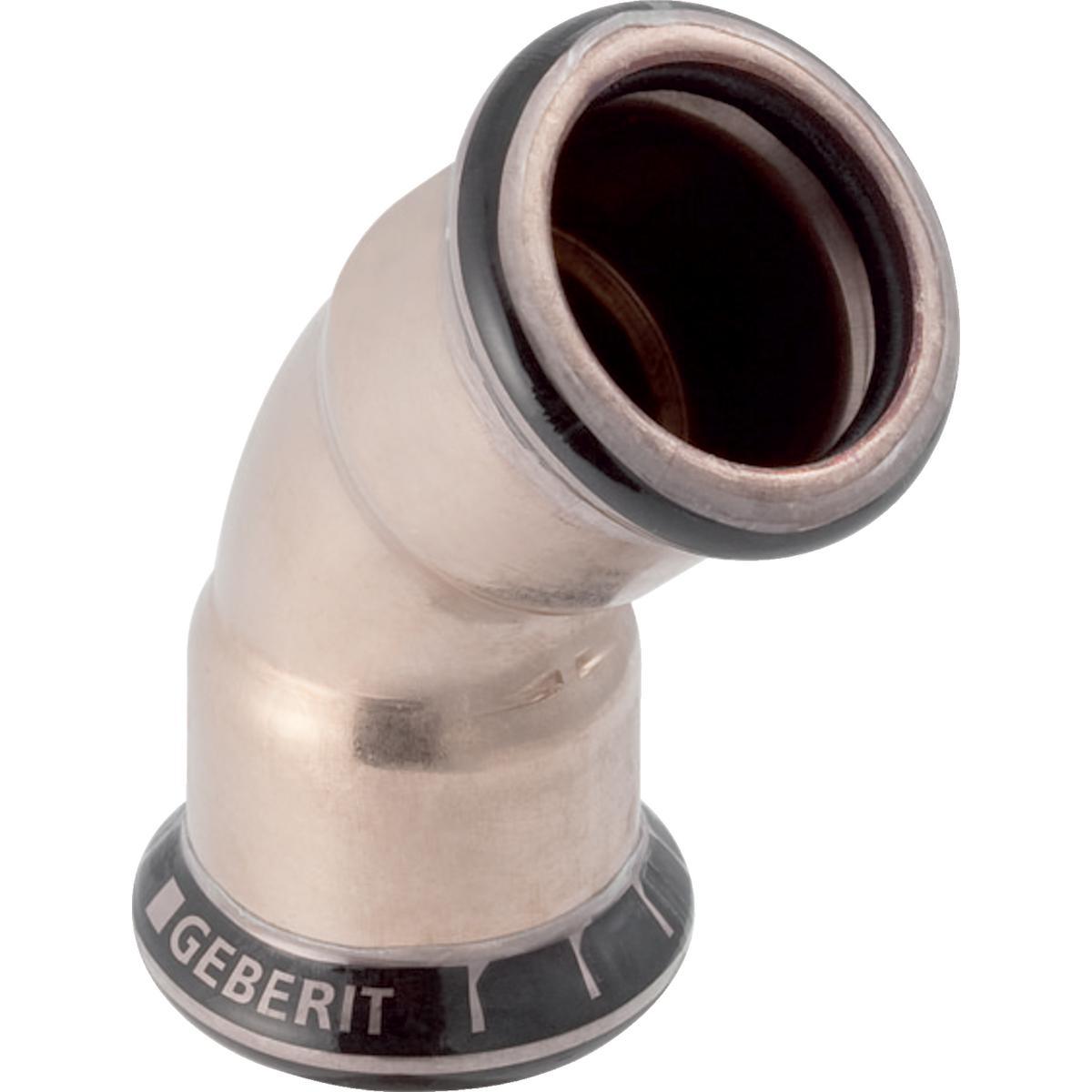 Bend 45º m/2 muffer CuNiFe, Mapress