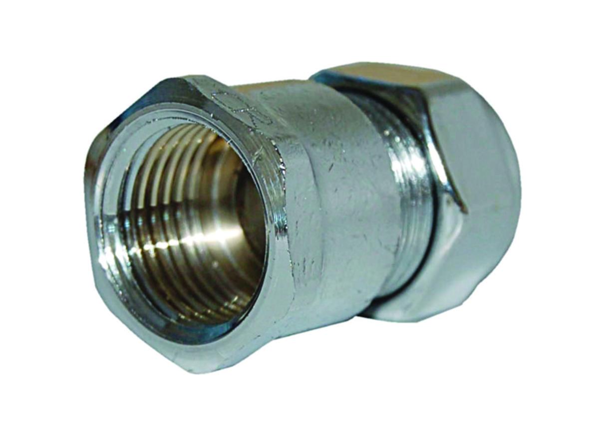 Union m/innvendige gjenger A, forkrommet - a-collection