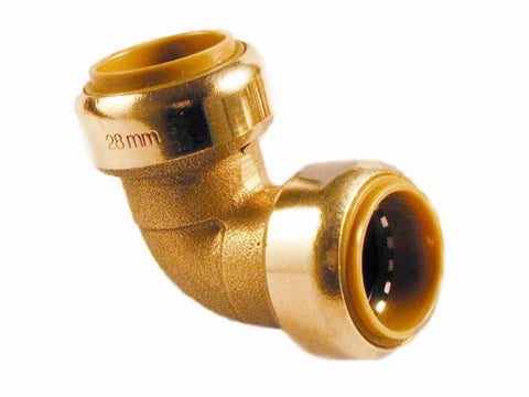 Albu 90° Tectite Classic, gul - Raufoss Water and Gas