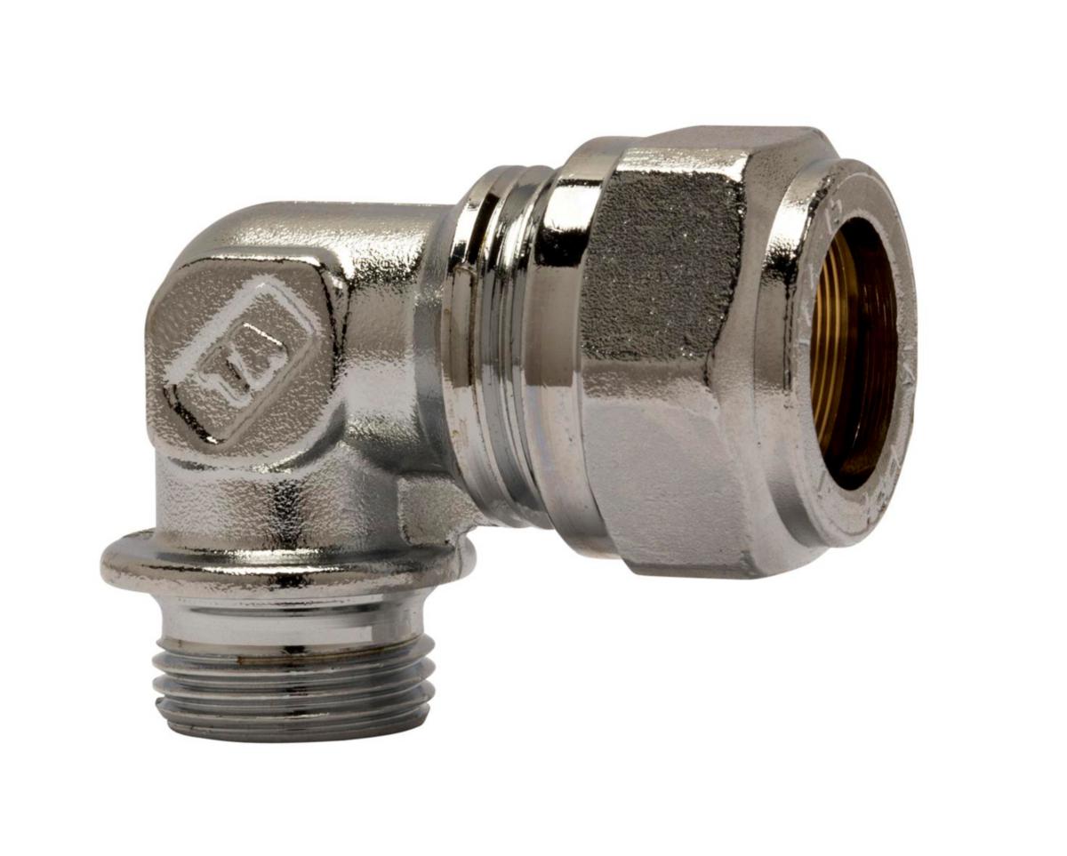 Albu 90° m/utvendige gjenger FPL - TA