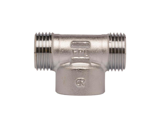 Kropp for T-rør innvendig gjenget FPL, forkrommet - TA