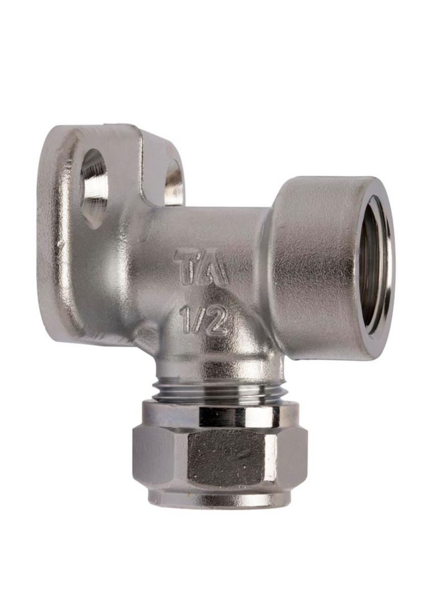 Platealbue m/innvendige gjenger FPL, forkrommet - TA