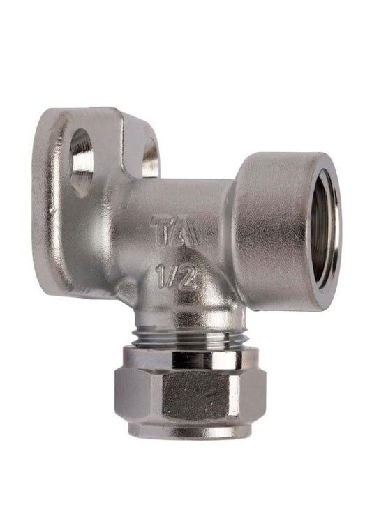 Platealbue m/innvendige gjenger FPL, forkrommet - TA