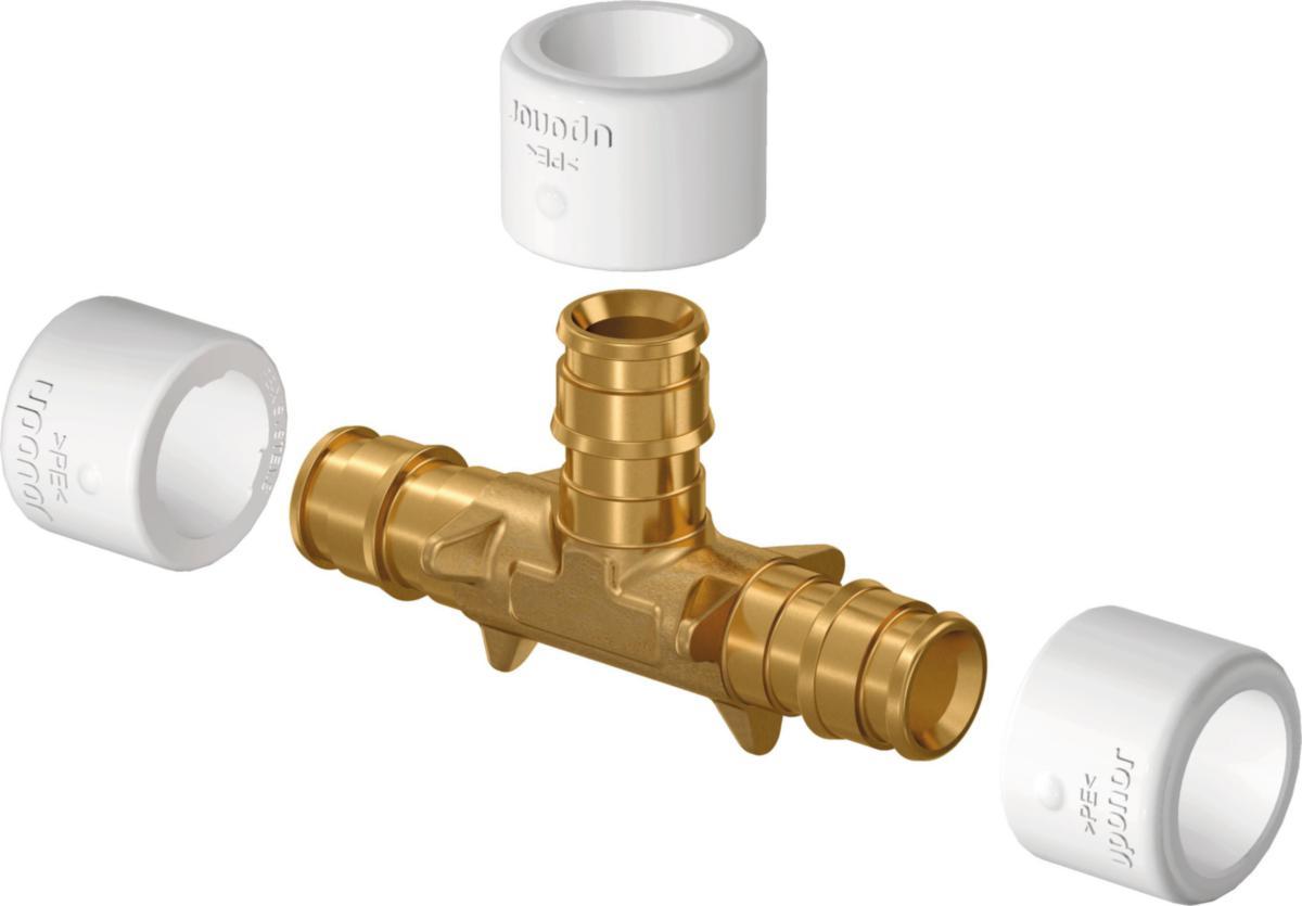 T-rør, Quick & Easy - Uponor