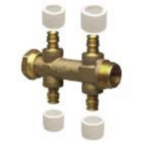 Fordeler med 2 + 2 avstikk, Quick & Easy - Uponor
