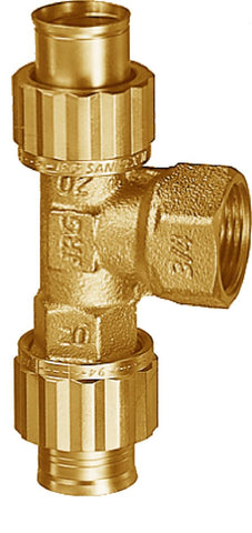 T-rør med innvendige gjenger Sanipex - Armaturjonsson