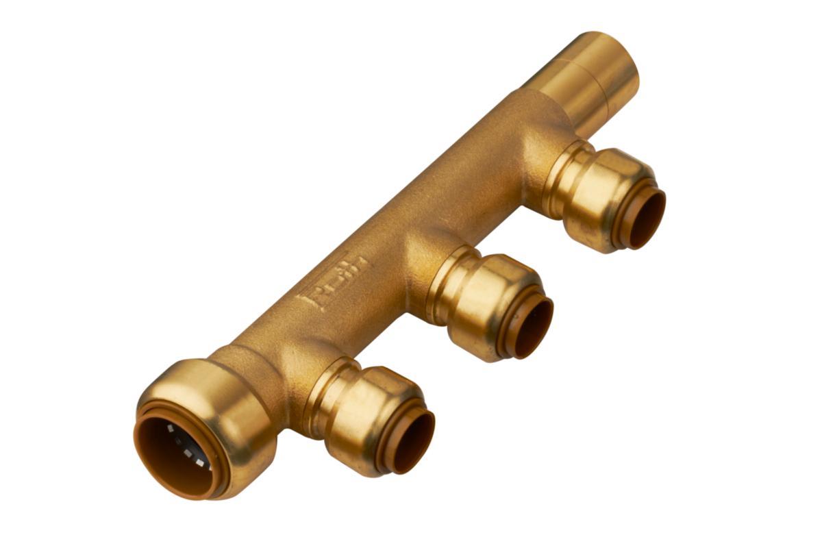 Fordelerrør IS med 1, 2, 3, eller 2+2 uttak, Roth