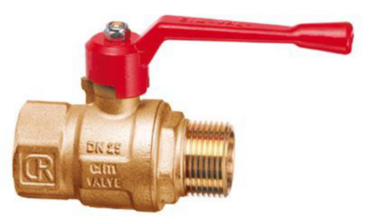 Kuleventil CIM 201/12CR med spak - Cimberio