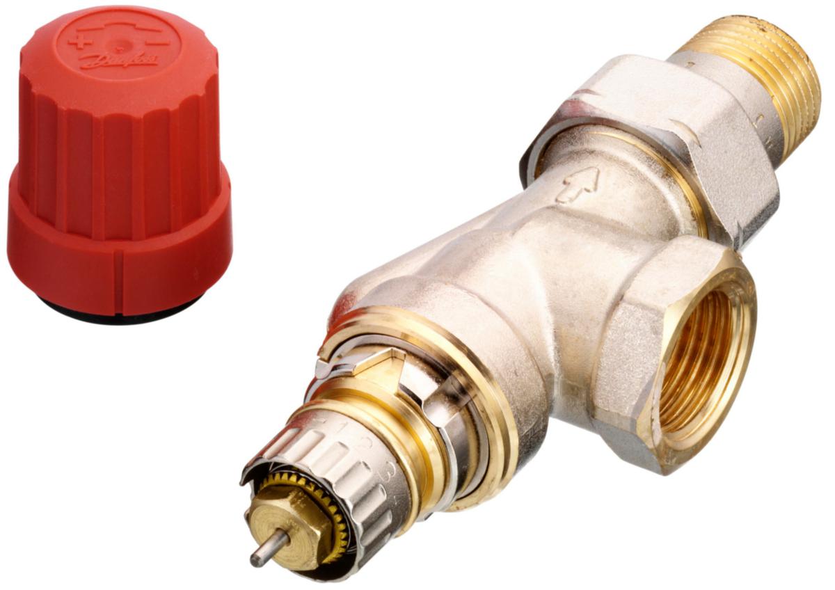 Ventilhus RA-N omv. vinkel, Danfoss