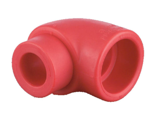 Albu 90° innvendig/utvendig, Red pipe - Armaturjonsson