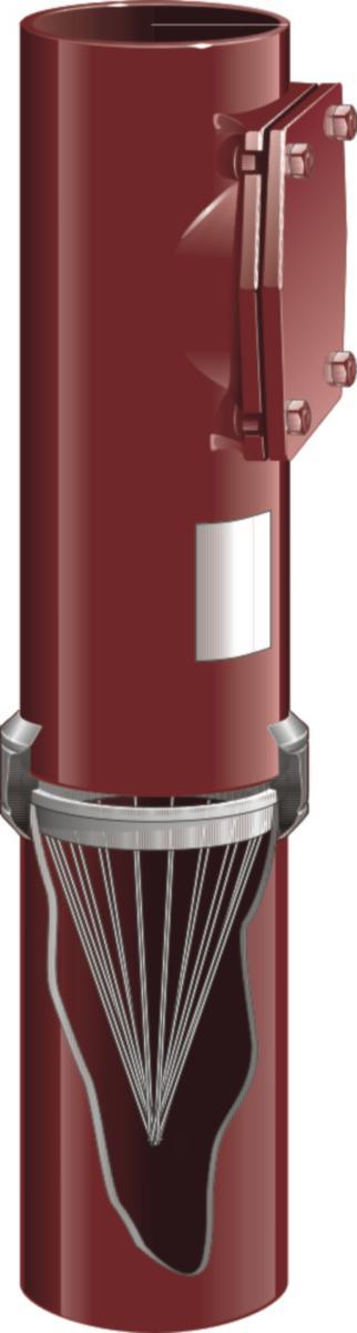 Rottesperre DN100 MA - KJ-MA System