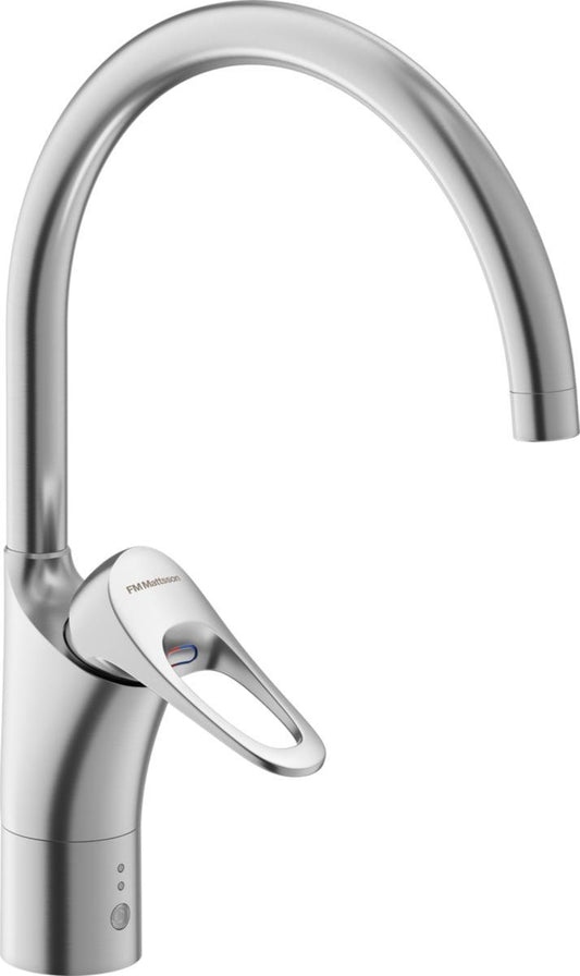 Kjøkkenbatteri 9000XE m/el.avstengning b.krom, FMM