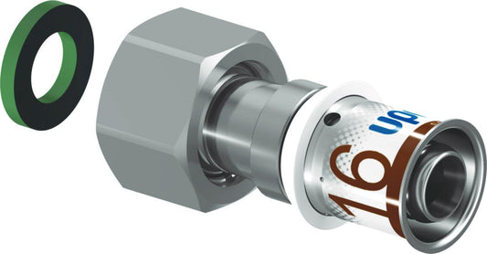 Adapter med løpemutter - S-Press PLUS, Uponor