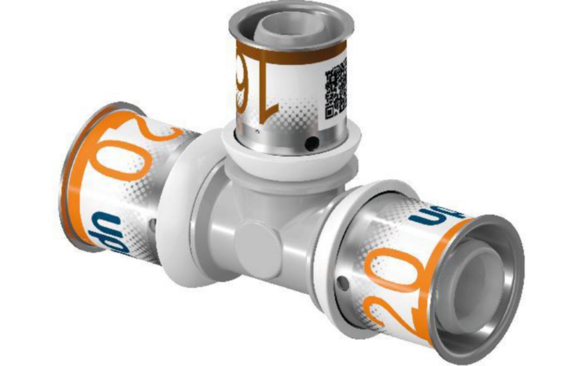 T-rør reduksjon  PPSU S-Press PLUS, Uponor