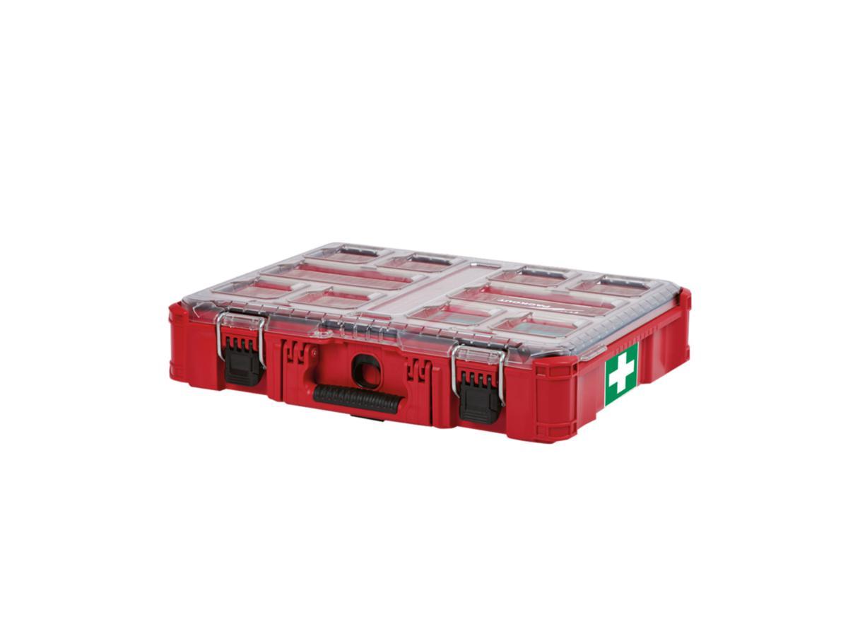 Førstehjelpsskrin Packout Milwaukee XL DIN13157