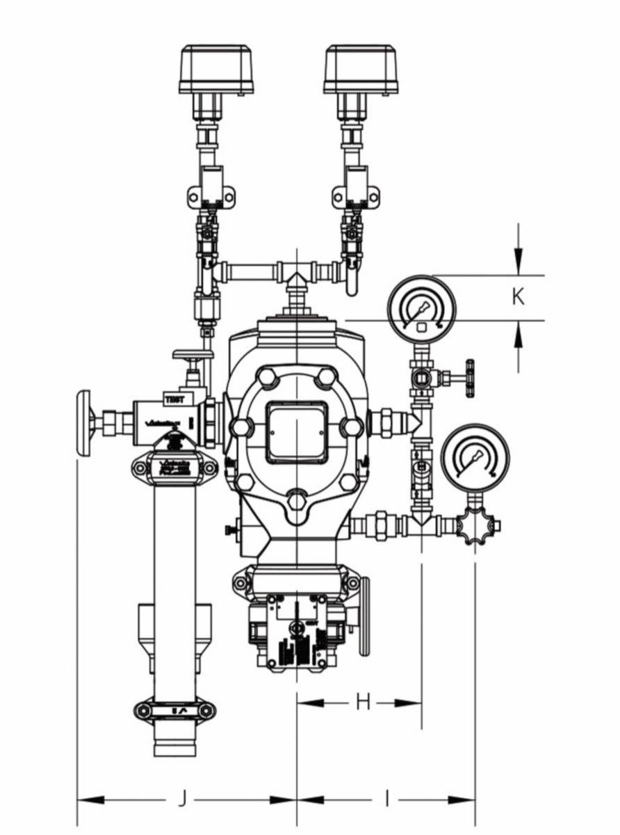 Sprinklersentral S751 svart VQR CE/FG - Victaulic®