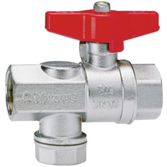 Kuleventil CIM 620 med slamsamler - Cimberio