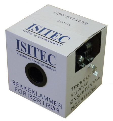 Rekkeklammer Isitec
