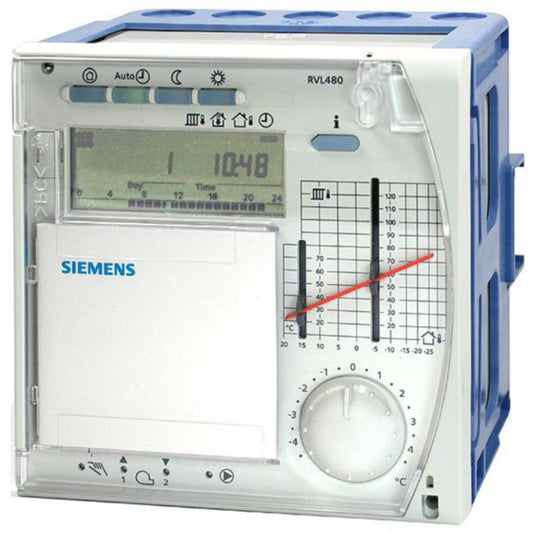 Varmeregulator RVL480, Siemens