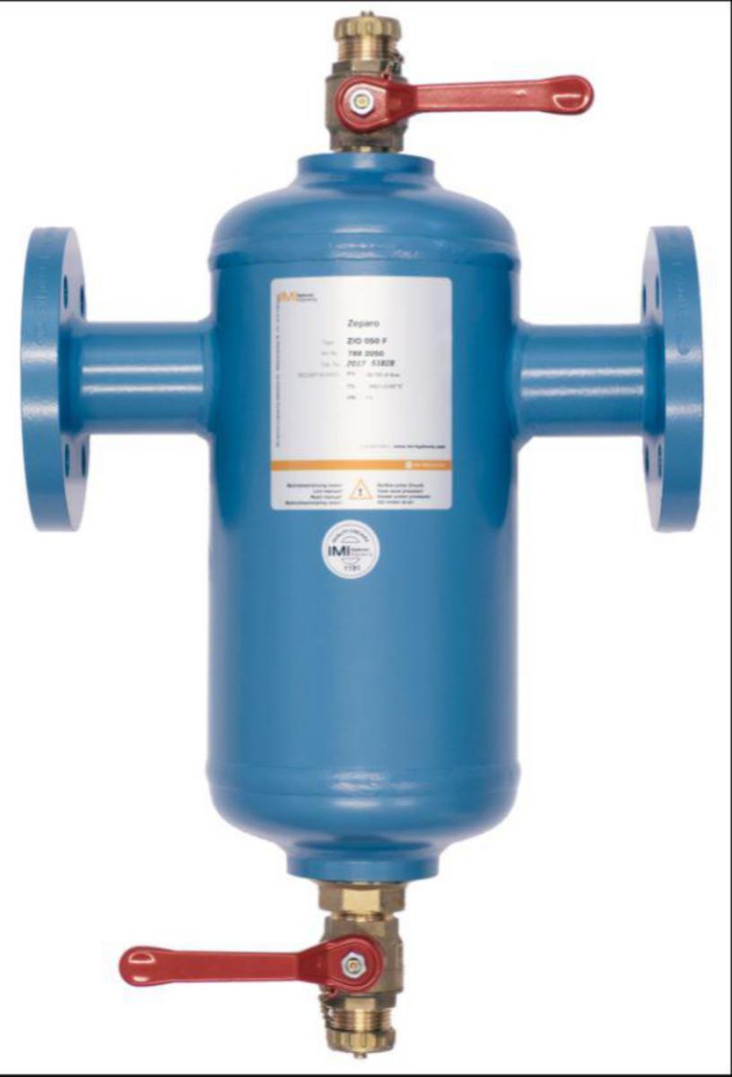 Luftutskiller eller slamutskiller Zeparo m/flens - TA