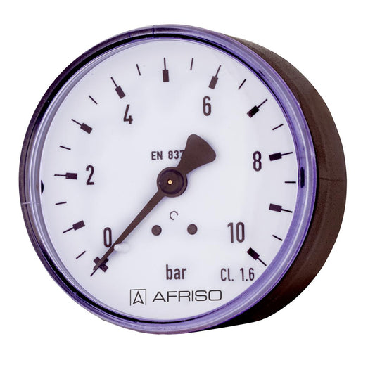 Manometer normal 63 mm, anslutning bak - Hasvold