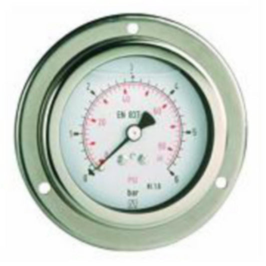 Manometer industri 63 mm, anslutning bak - Hasvold