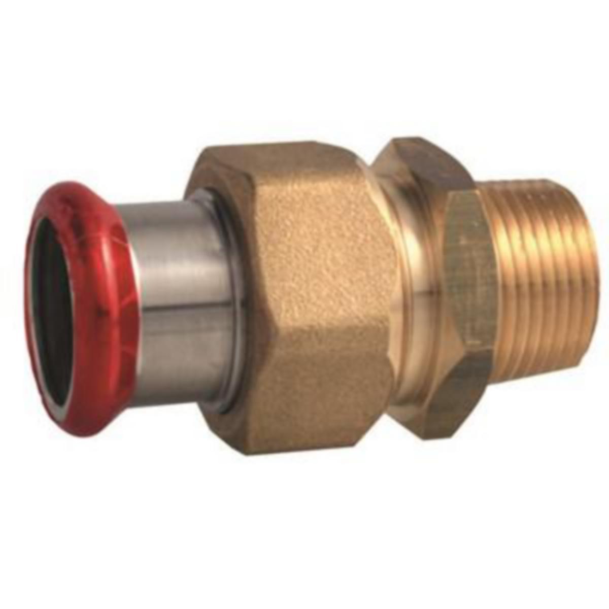 Tippunion m/utvendige gjenger, galvanisert, A-press - a-collection